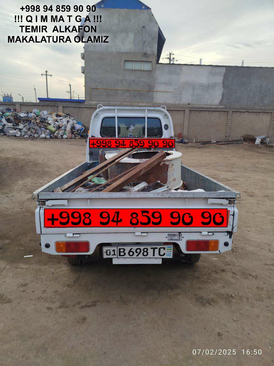 Metallolom qabul qilish Yakkasaroy