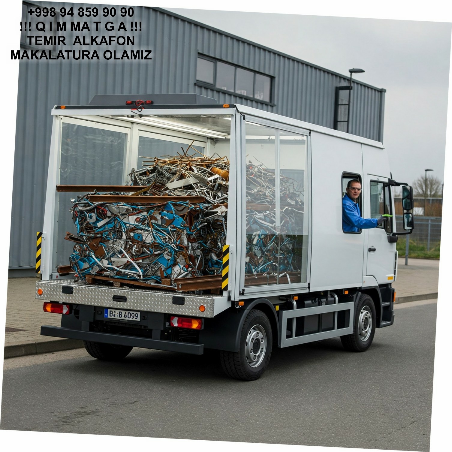 Metallolom qabul qilish Qibray