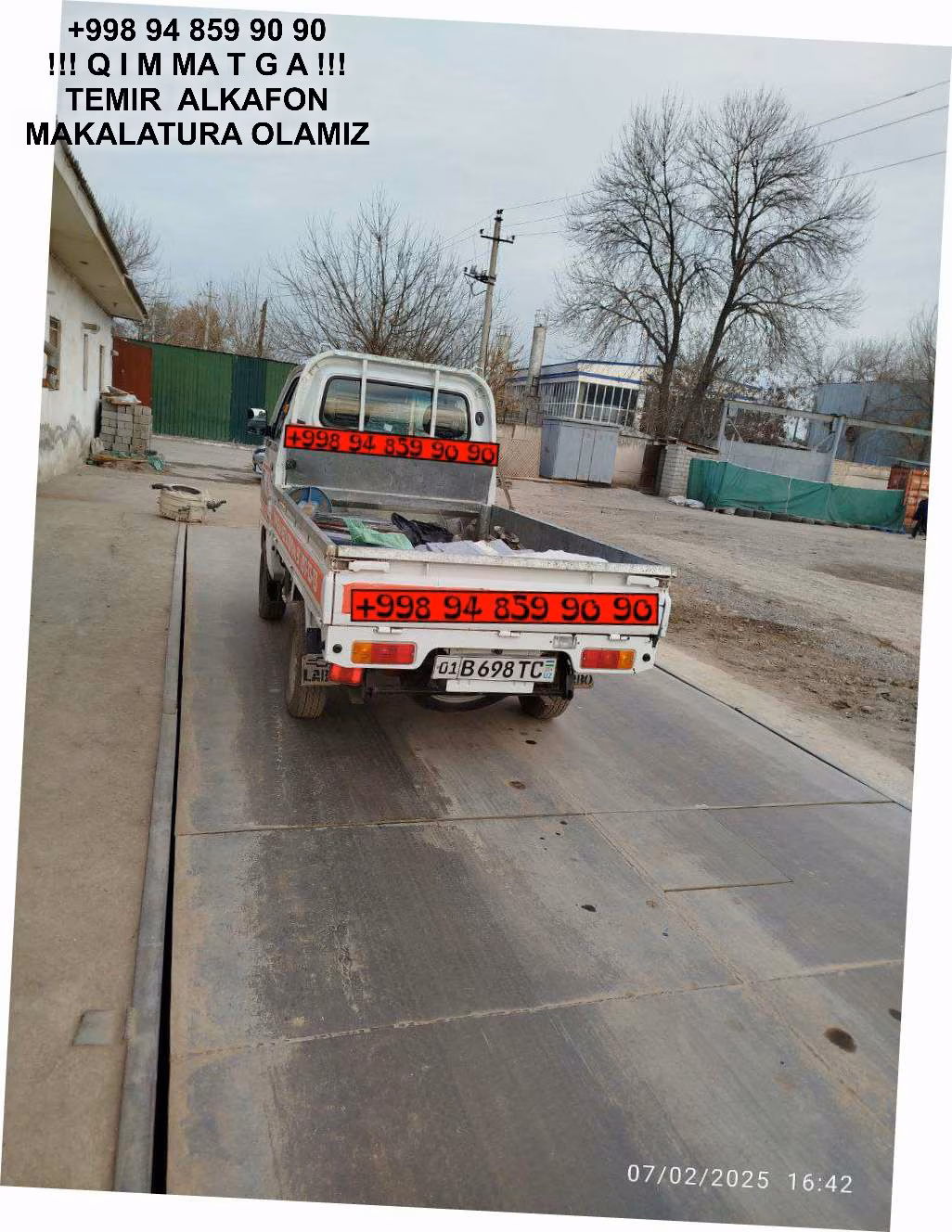 ТАШКЕНТ МЕТАЛЛОЛОМ TOSHKENT METALLOLOM qabul qilish Nukus