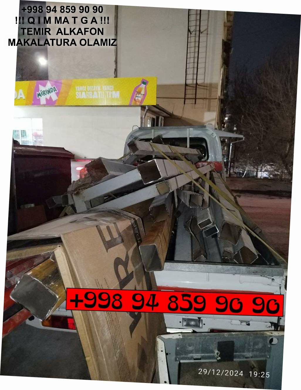 Metallolom qabul qilish Uchtepa