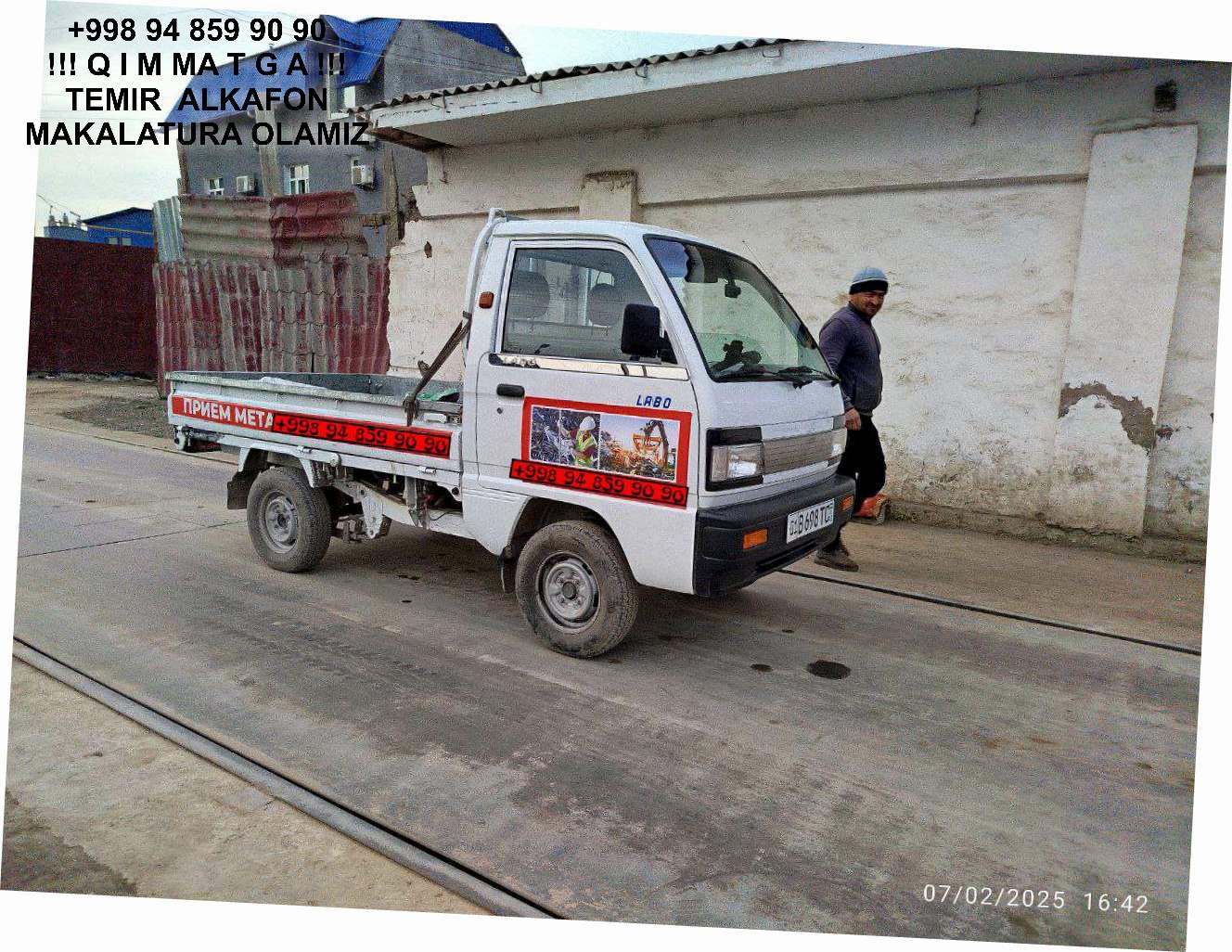 Metallolom qabul qilish Bostonliq