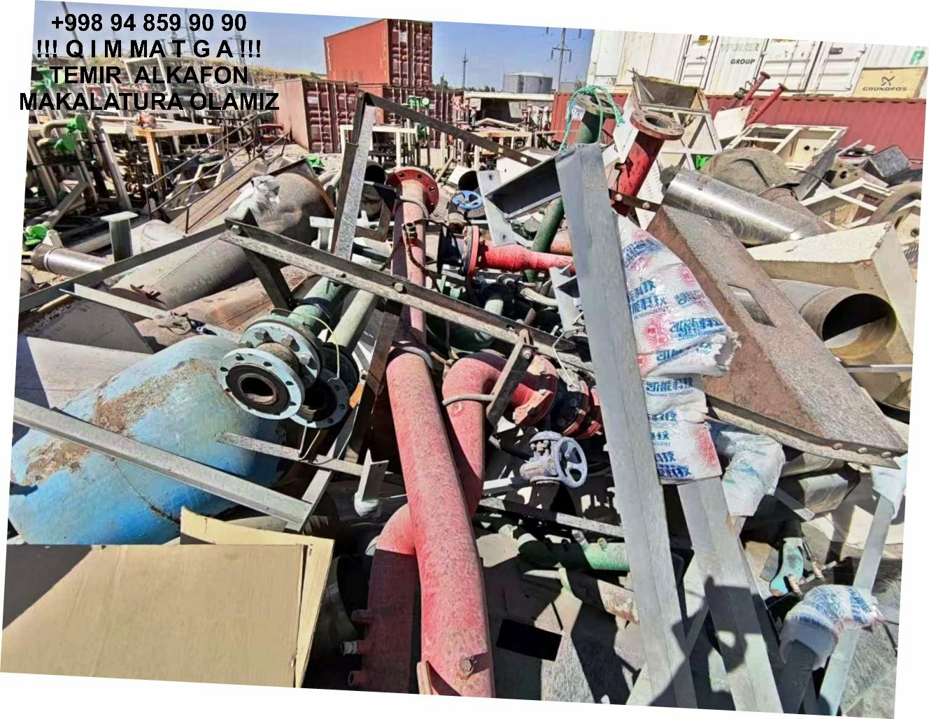 Metallolom qabul qilish Bektemir