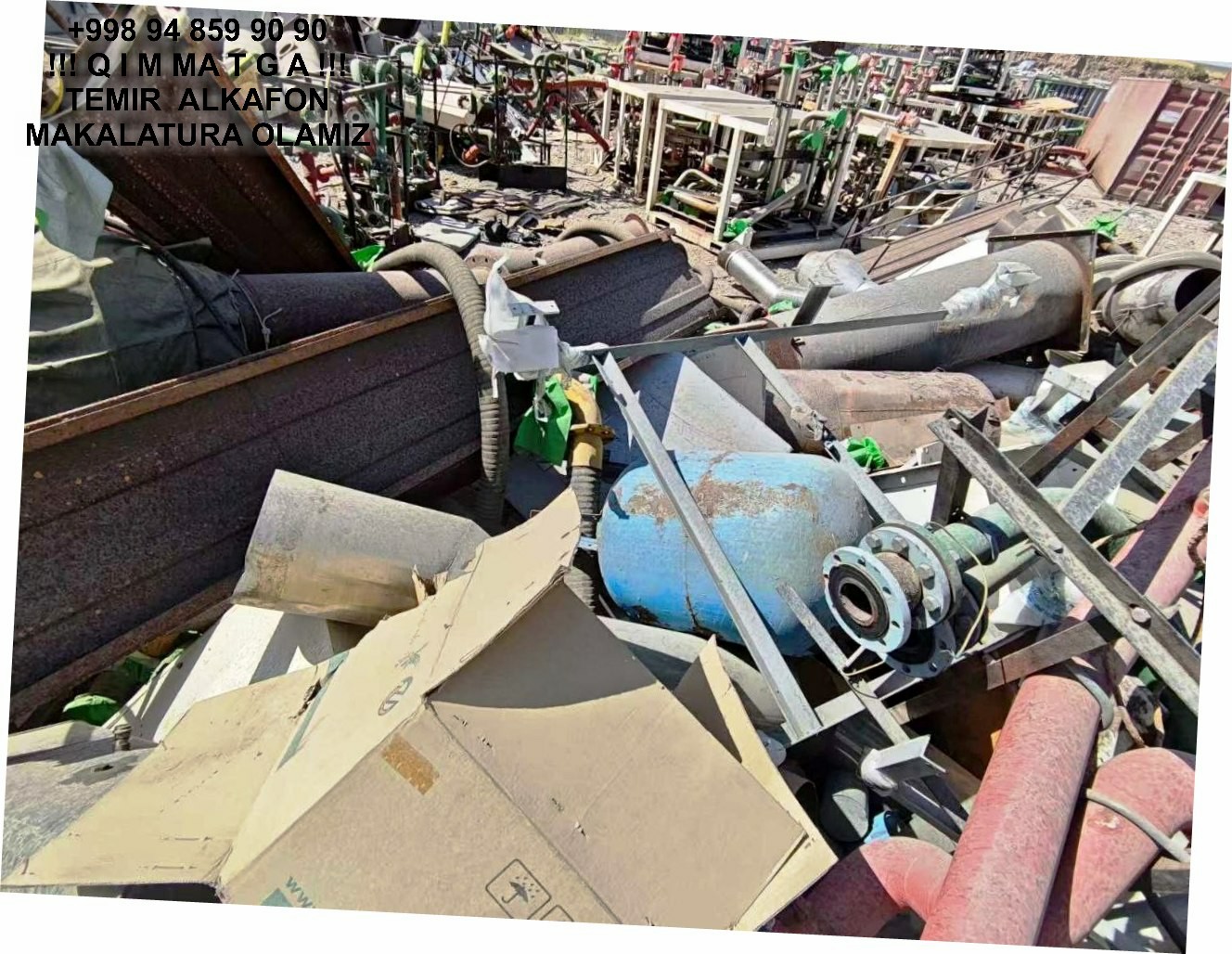 Metallolom qabul qilish Boka